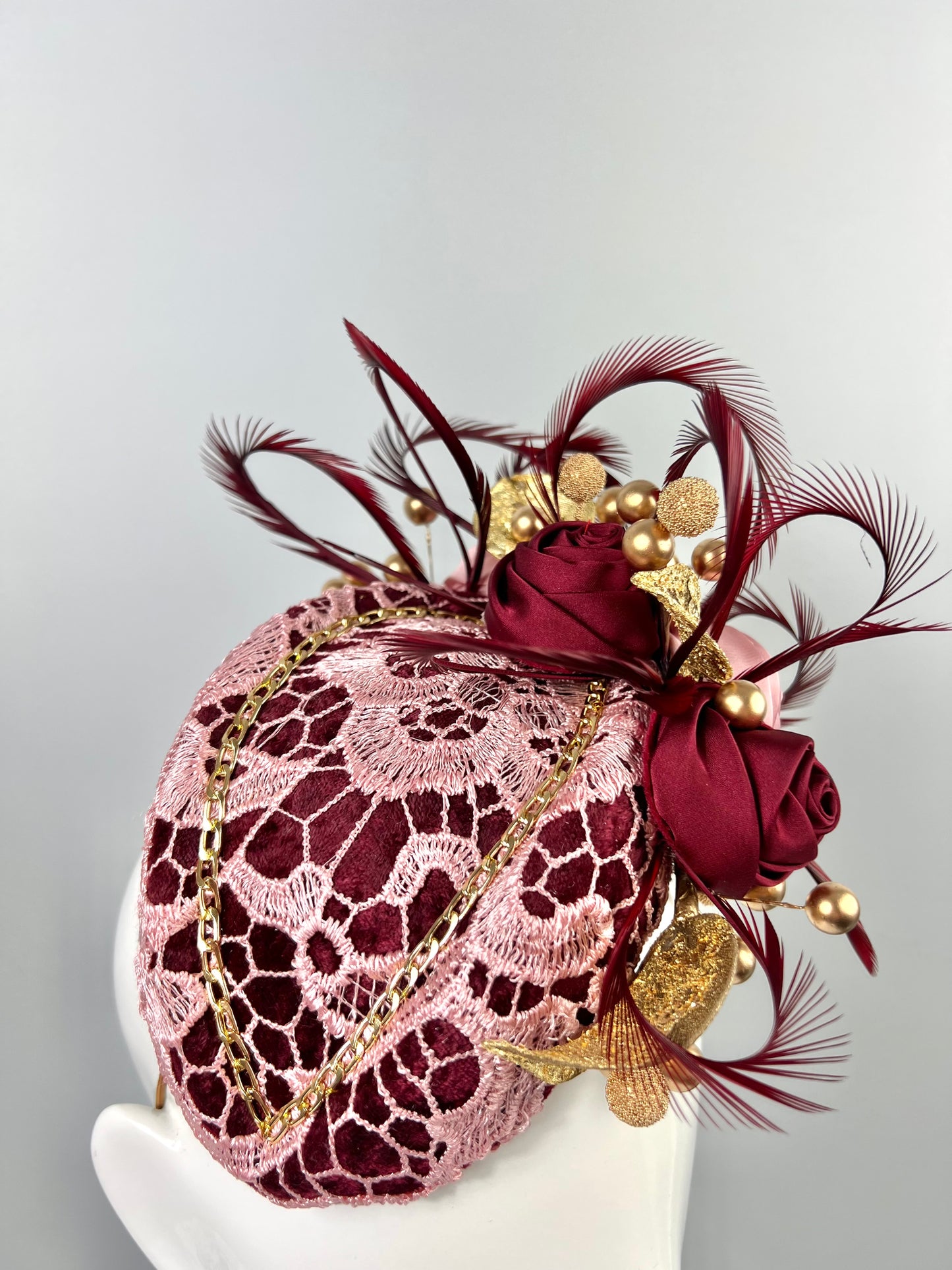 Burgundy Pink Rose