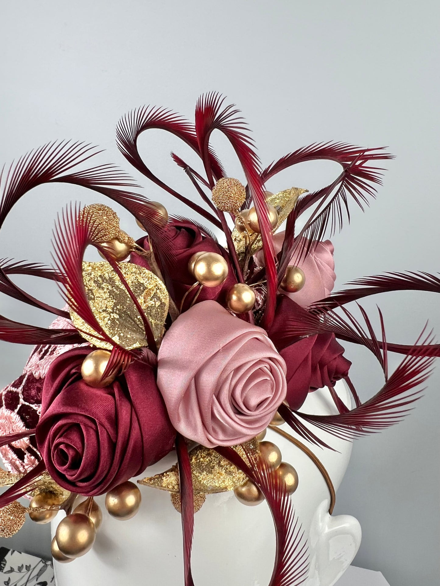 Burgundy Pink Rose